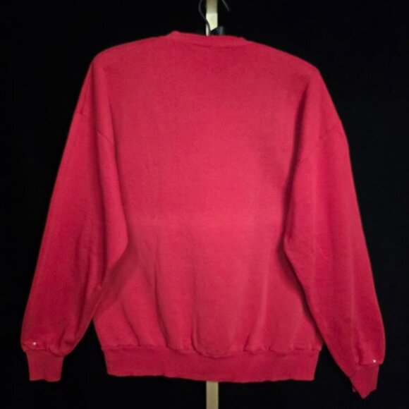 Autumn Plaid Moose/Holiday Sweatshirt XL - Picture 5 of 8